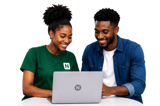 Jeunes NEXA s'inscrivant sur la plateforme